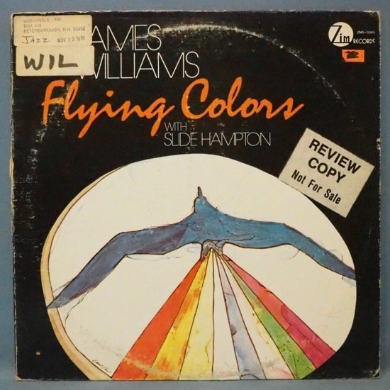 ■エレピ 疾走感 BEATS MUST LISTEN★JAMES WILLIAMS/FLYING COLORRS★ZIM 送料無料(条件有り)多数出品中!★オリジナル名盤■拍卖