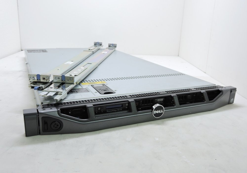 DELL PowerEdge R610 Xeon L5520 2.27GHz 4GB 300GBx1台(SAS2.5インチ/6Gbps) DVD-ROM PERC 6/iR 拍卖