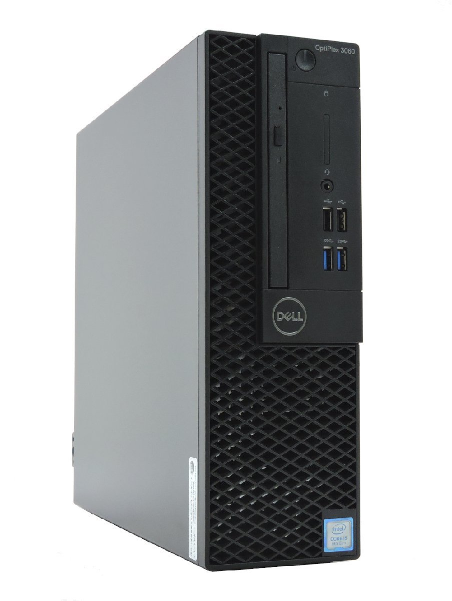 DELL OptiPlex 3060 SFF Core i5-8400 2.80GHz 8GB 500GB HDMI 1.4/DisplayPort 1.2出力 Windows10 64bit拍卖