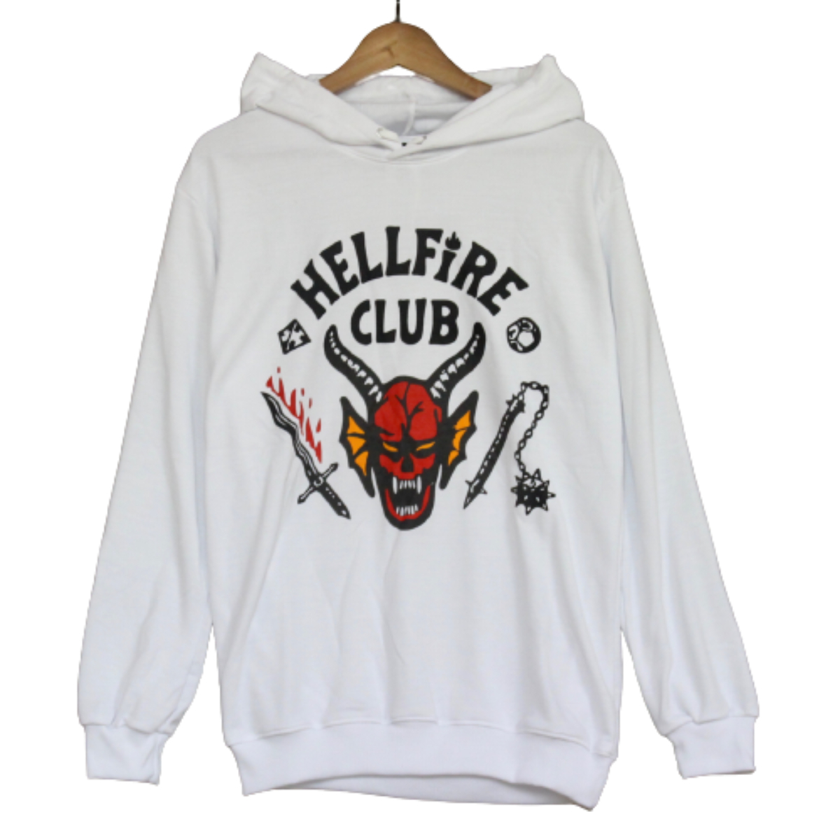 ストレンジャー・シングス 未知の世界4 プルオーバーパーカー メンズ パーカー ダスティン アメリカドラマ 薄手 春秋物 ★pk0075-wht-m拍卖