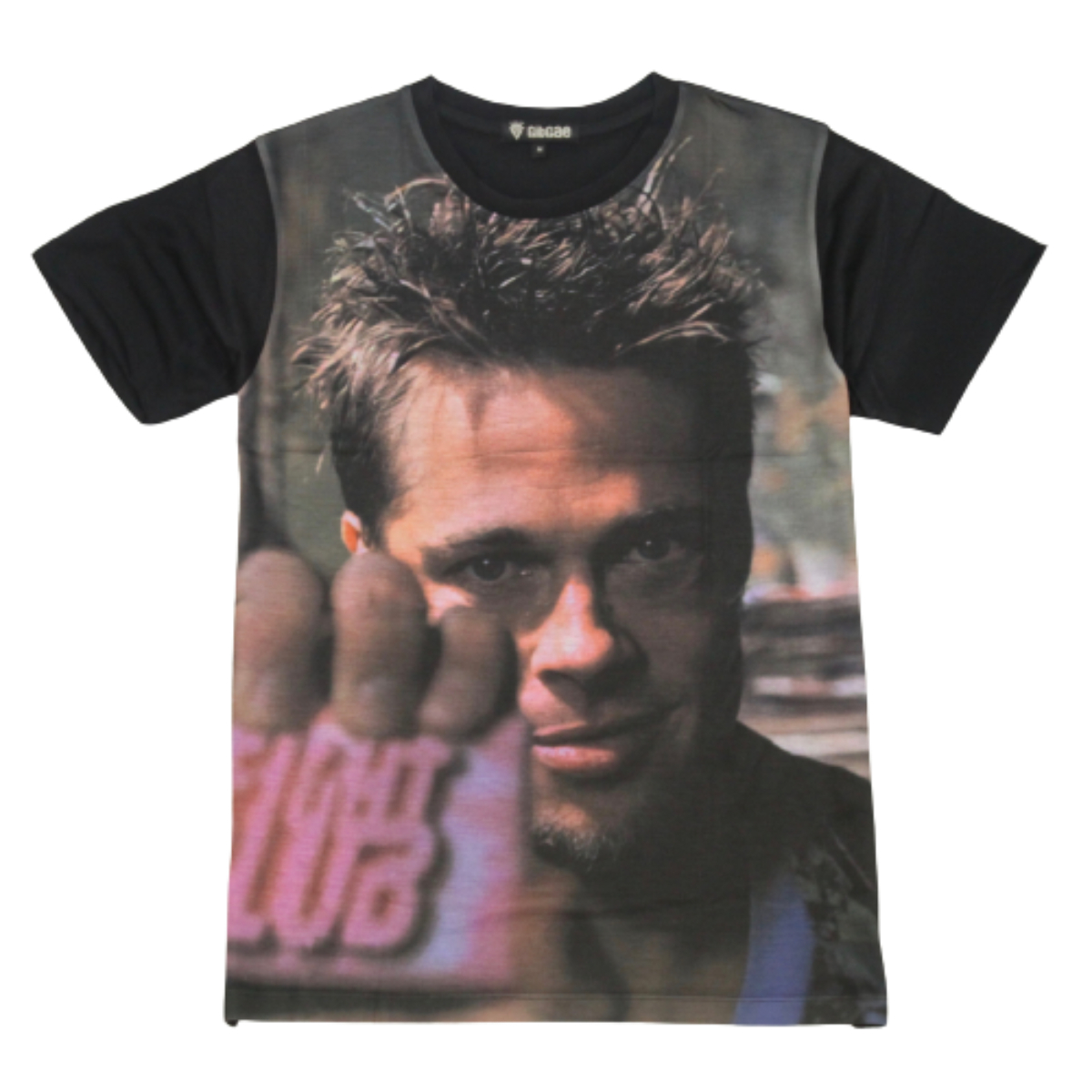 ブラッドピッド ファイトクラブ アメリカ 映画 地下格闘技 喧嘩 おしゃれ ストリート系 デザインTシャツ メンズ 半袖 ★tsr0797-blk-l拍卖