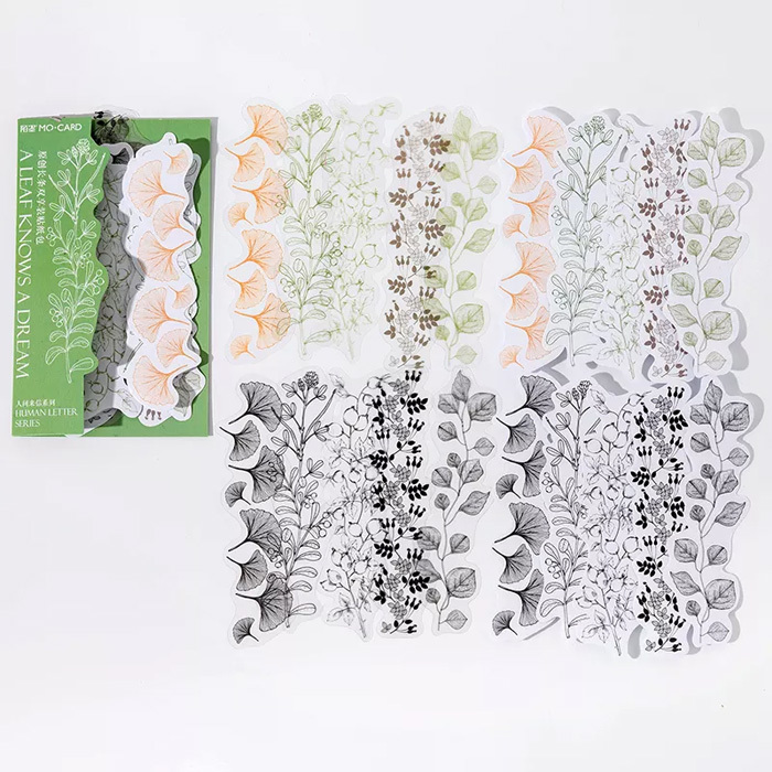 20枚 シール 花 蝶 月 おしゃれ アンティーク ビンテージ デコステッカー アンティーク調 コラージュ レトロ 1051-5拍卖