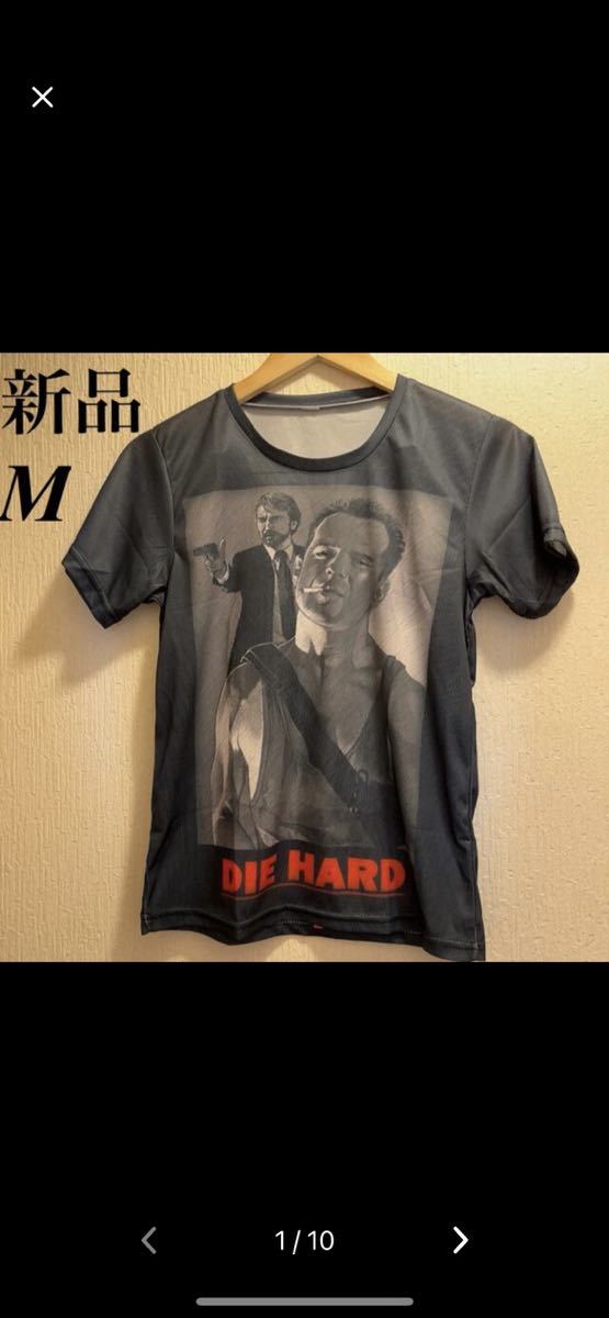 新品★映画★ダイハード★ブルースウィルス★Tシャツ★ユニセックス★M半袖Tシャツ 拍卖