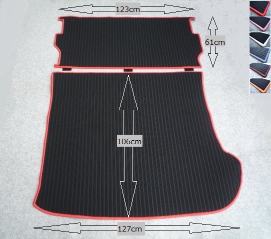 TOYOTA プロボックス/サクシード 2WD/4WD 荷室専用フロアマット ☆縁糸選べるカラー6色☆ 新品 A-AB/FA-AB-kr拍卖