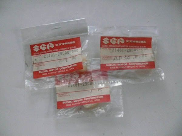 スライドピース 3個セット 21481-29C00 アドレス50 セピア スズキ 純正拍卖