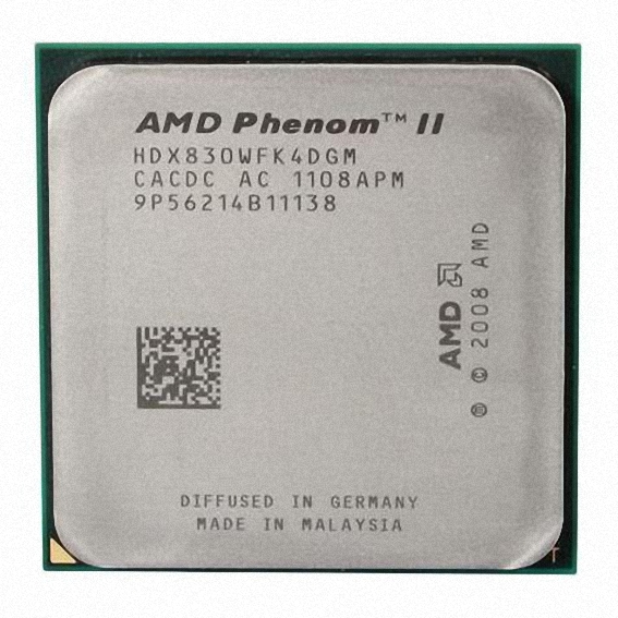 AMD Phenom II X4 830 2.8GHz 4MB 95W 2GHz AM3 HDX830WFK4DGM拍卖