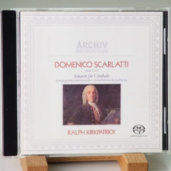 即決【SACD ハイブリッド 廃盤 ARCHIV】スカルラッティ チェンバロソナタ集 カーク・バトリック R. KIRKPATRICK SCARLATTI ハイレゾ拍卖
