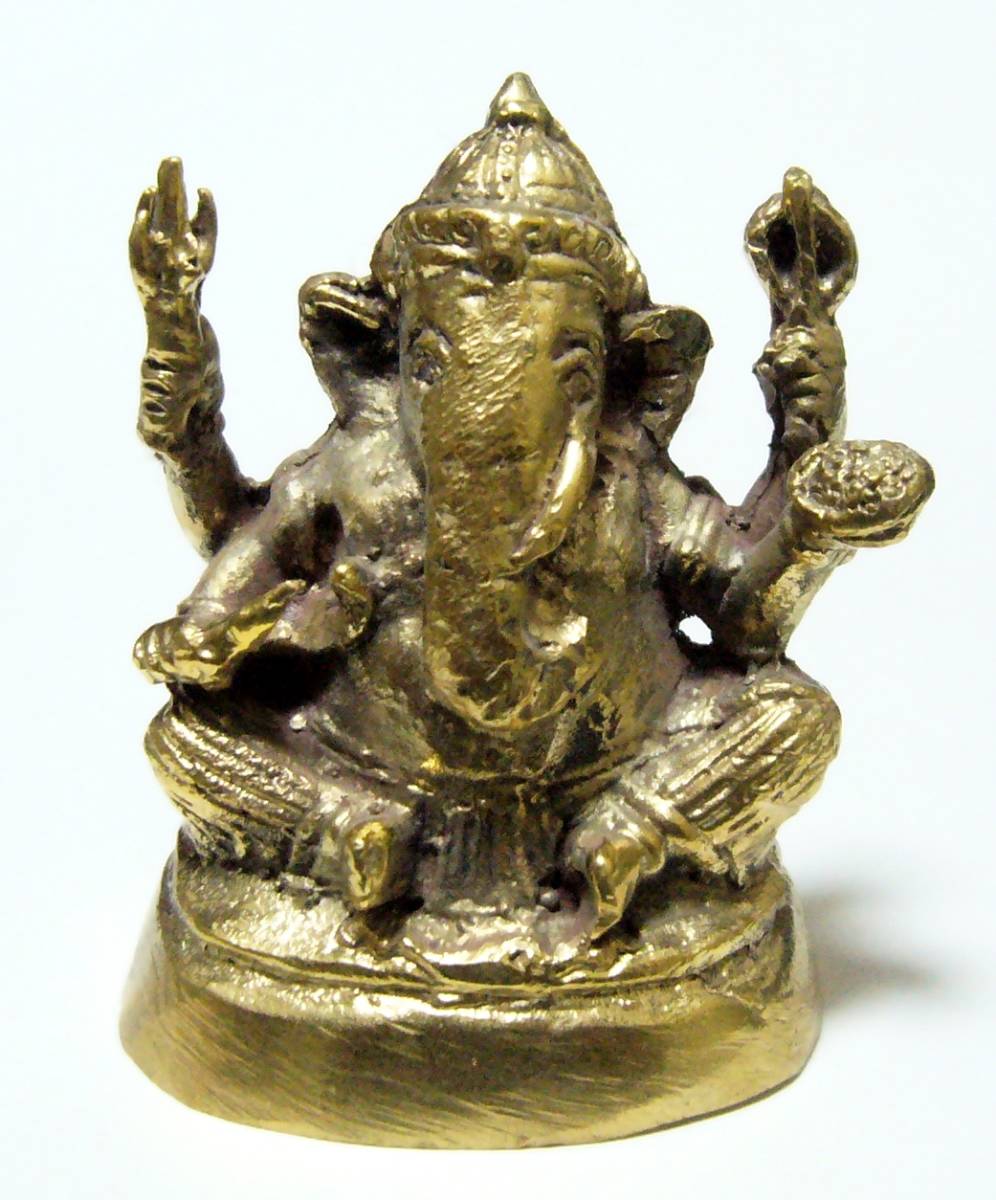 即決 jdp■神仏像■ ガネーシャ 3拍卖