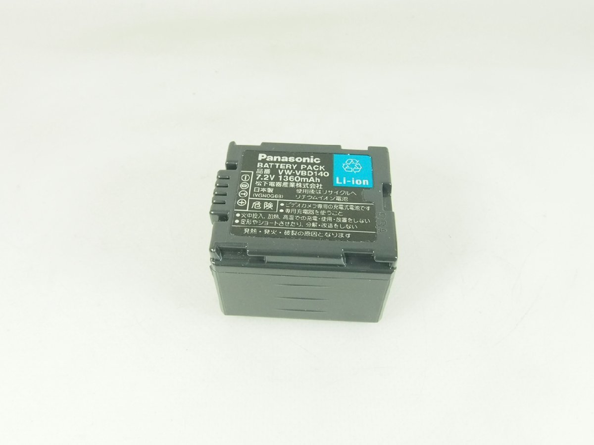 M160☆中古★パナソニック 純正バッテリー VW-VBD140 複数あります拍卖