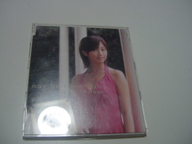 CDシングル「may be tomorrow 安田美沙子」タレント?/アイドル?/モデル?拍卖