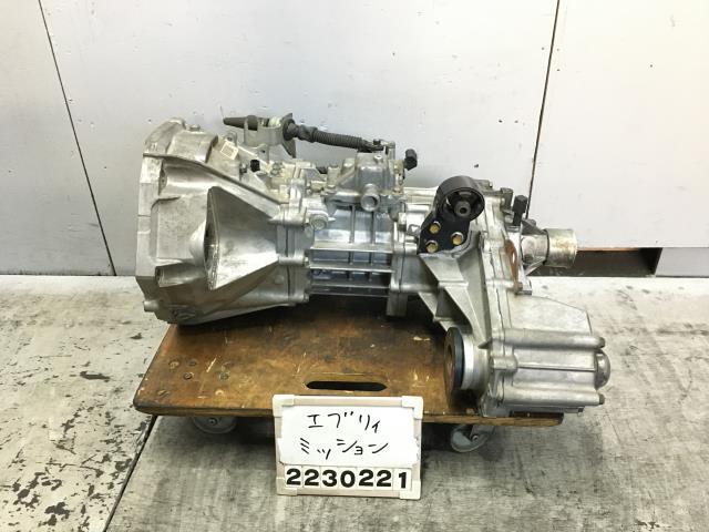 エブリィ エブリー DA17V マニュアルミッション 4WD 5速 マニュアル 未チェック ジャンク扱い ターボ車外し ジョイン 4WD 1F 007686拍卖