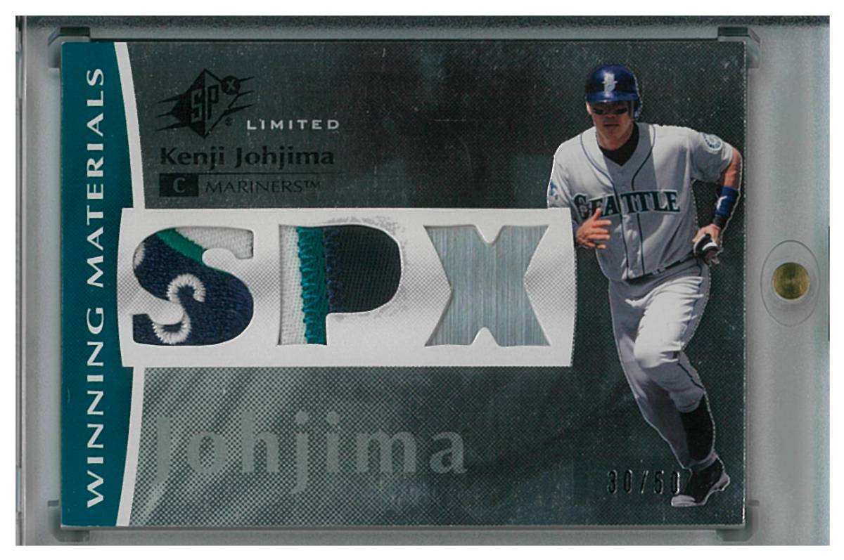 城島健司 2008 SPX WINNING MATERIALS LOGO PATCH /50 パッチ拍卖