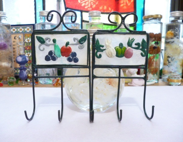 Й ヴィンテージ 壁掛けフック 壁飾り 2点 Й 壁掛け フック拍卖