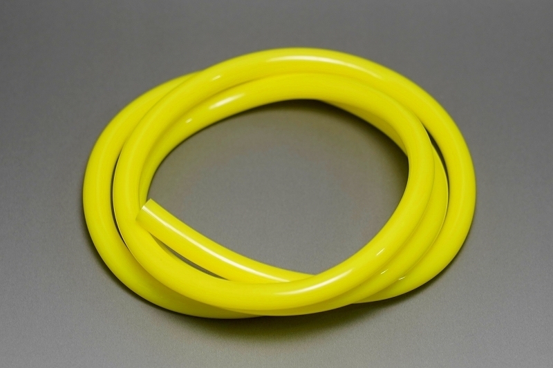 ガソリン燃料ホース/フューエルホース 内径φ6mm/外径φ9mm長さ100cm イエロー ダックス/シャリーなど拍卖