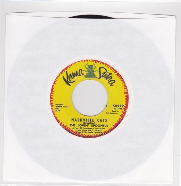 ■中古品■The Lovin' Spoonful ラヴィン・スプーンフル/Nashville cats + full measure(USED 7 INCH SINGLE)拍卖