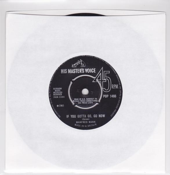 ■中古品■Manfred Mann マンフレッド・マン/if you gotta go, go now + stay around(USED 7 INCH SINGLE)拍卖