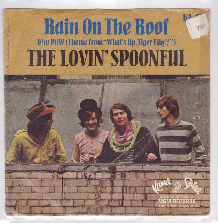■中古品■The Lovin' Spoonful ラヴィン・スプーンフル/rain on the roof +pow(USED 7 INCH SINGLE)拍卖