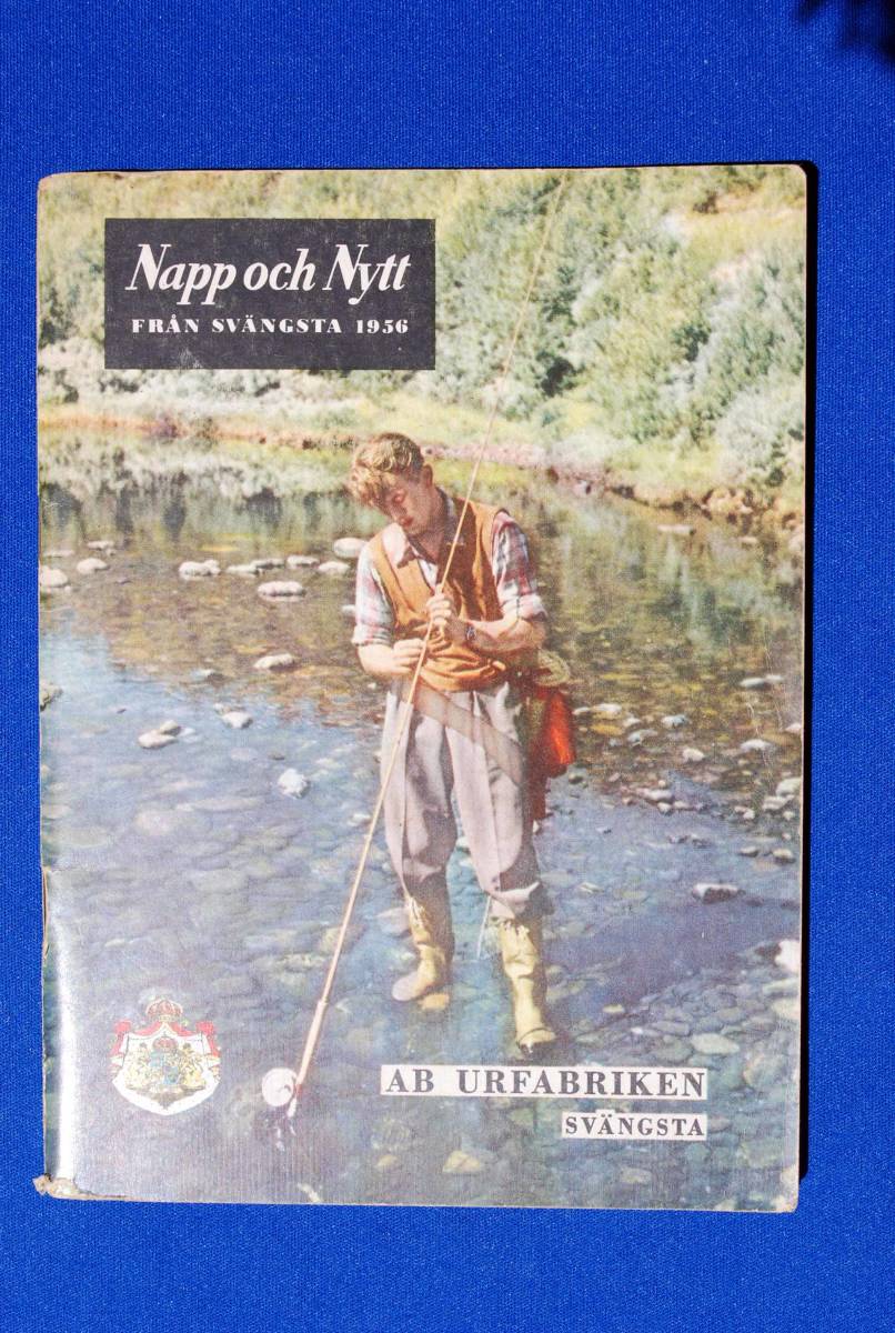 VINTAGE ABU CATALOG , NAPP och NYTT 1955 アブ カタログ 希少中古(c7-447)拍卖
