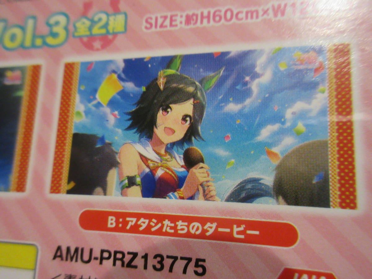 ◆ウマ娘 プリティーダービー バスタオル Vol.3 Bデザイン ウイニングチケット 希少 レア ロングタオル スポーツ プール◆新品未開封拍卖