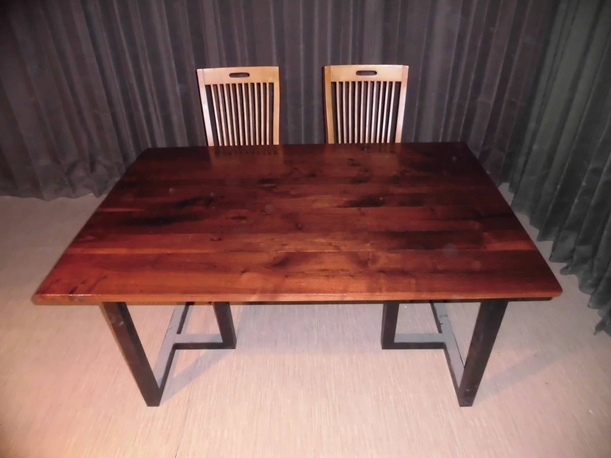 Nー089■ 特価 ウォールナット 両面完全仕上げ テーブル ローテーブル ダイニングテーブル カウンター 座卓 天板 無垢 デスク拍卖