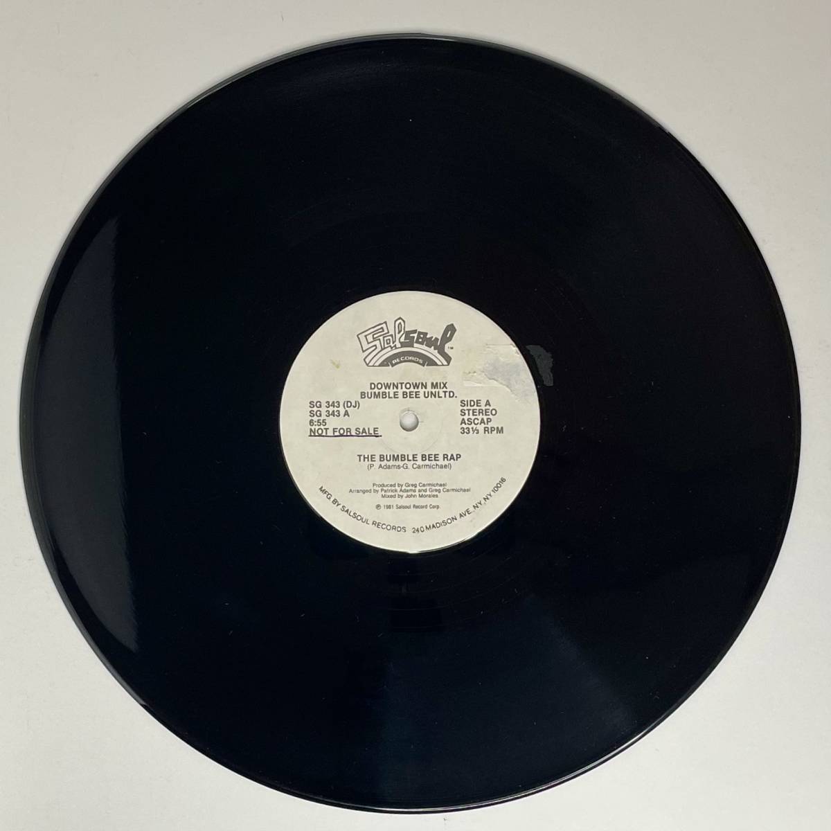 Bumble Bee Unltd. - The Bumble Bee Rap/ PROMO拍卖