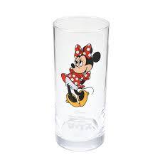 ミニー グラス Retro Cafe 定価以下 ディズニー拍卖