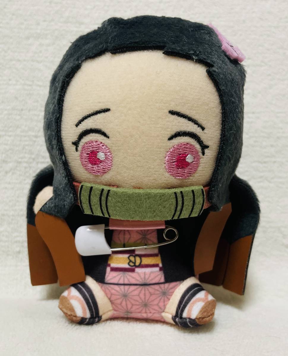 ★鬼滅の刃 くっつき ぬいぐるみバッジ vol.1 竈門禰豆子★マスコット バッチ拍卖