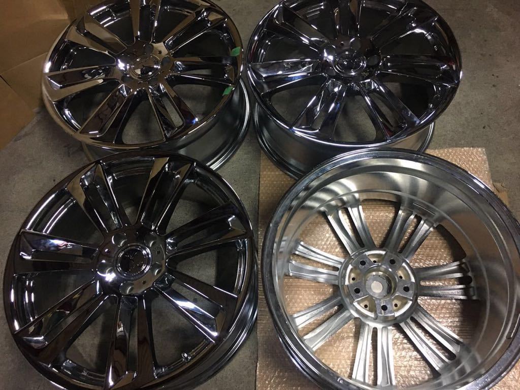 ★19インチ WEDS グロッサ メッキ 4本 8J+43 アルファード ヴェルファイア プリウスα ノア ヴォクシー拍卖