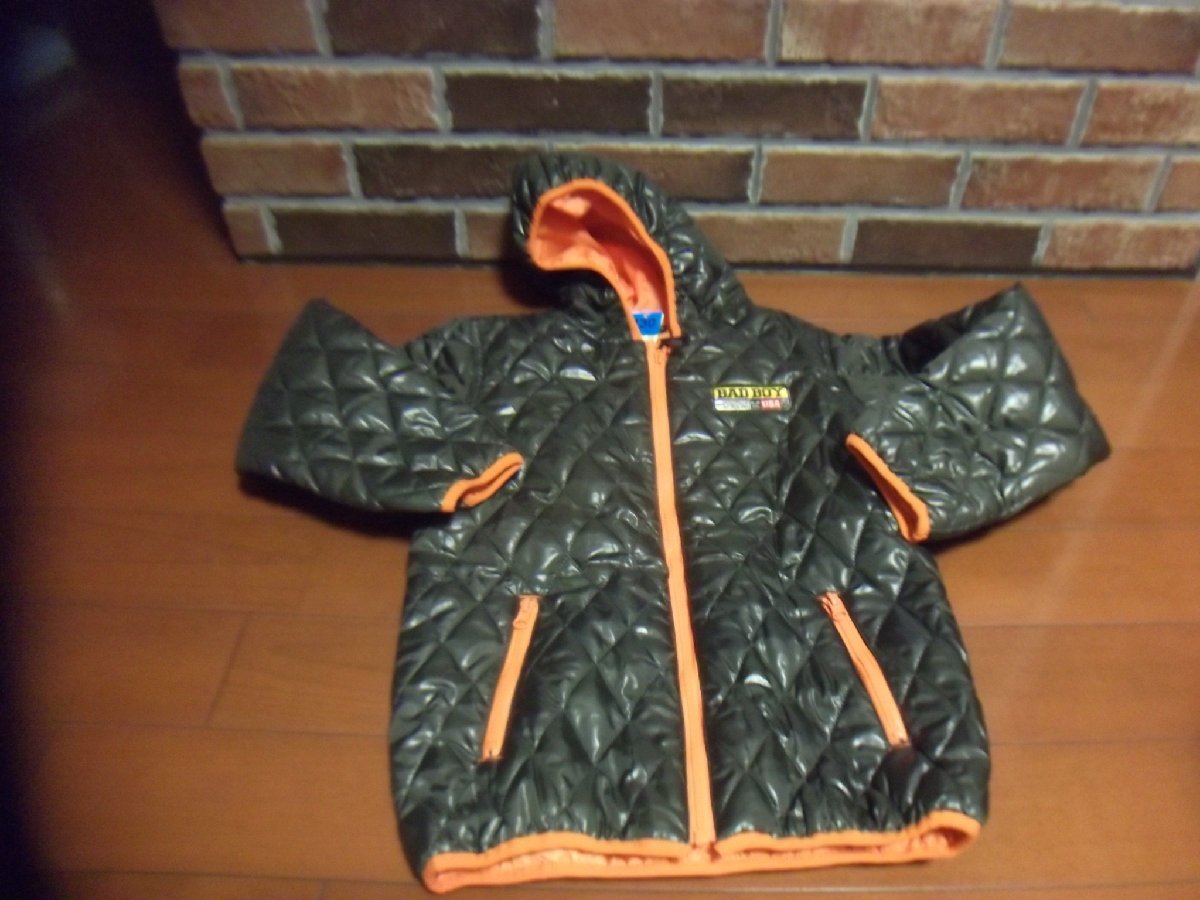 値下げ 新品 男児 BAD BOY 綿入りコート サイズ130 920円発送可 切手可 アウター拍卖