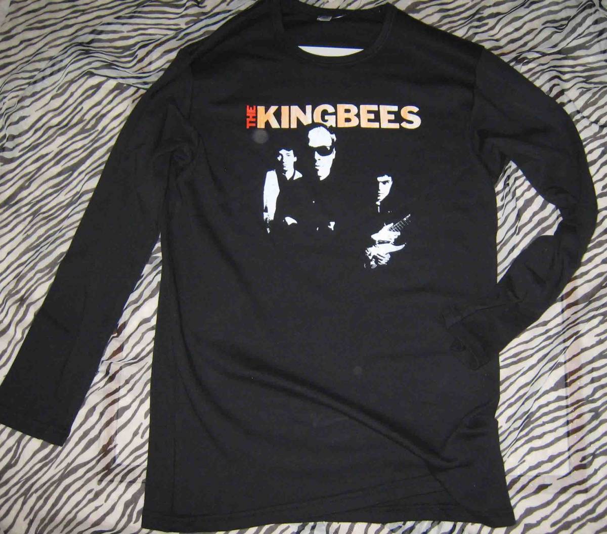 THE KING BEES ザ・キング・ビーズ ROCK&ROLL ロックンロール ◆ ロンT M.L.2Lの3サイズから選べます。拍卖