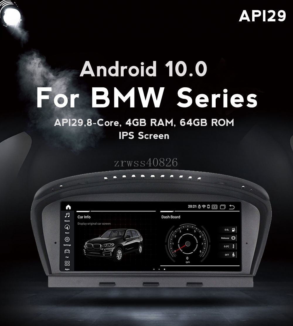 BMW Android13 ナビ、日本語説明書付属、取付サポート 3,5シリーズ用に CCC/CIC )E60 E61 E63 E64 E90 E91 320i 525i wifi拍卖