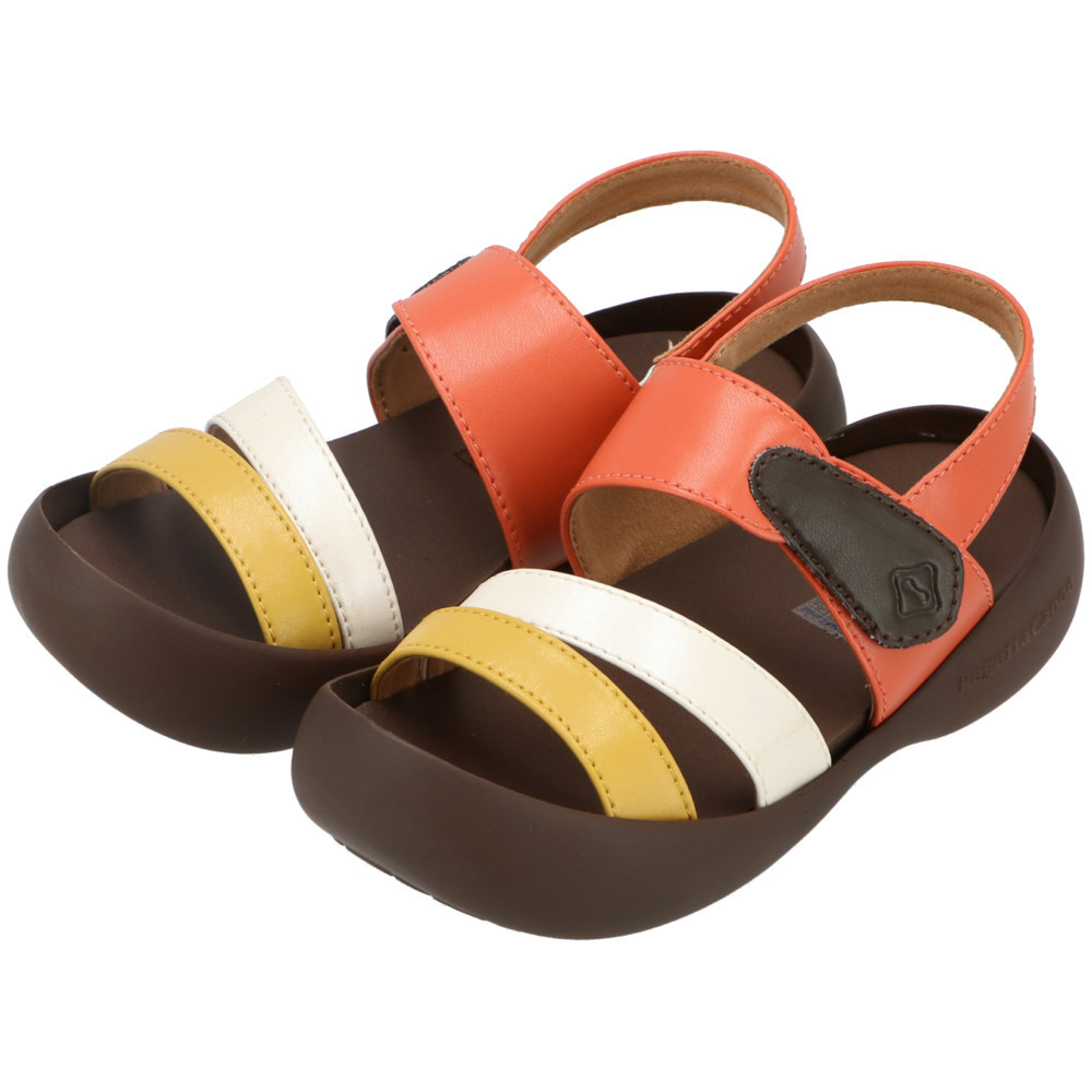 ☆ オレンジシトラス ☆ 18(17.5-18cm) サンダル キッズ 通販 子供 子供サンダル 軽量 可愛い ブランド リゲッタ 歩きやすい靴 おしゃれ拍卖