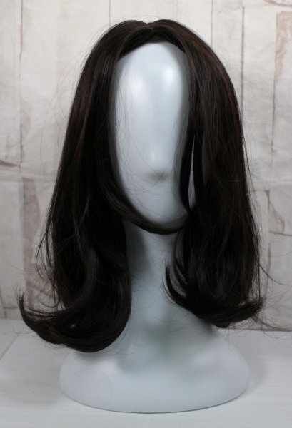 15 01821 ☆ TefuRe ワンレングス ミディアム フルウィッグ マリアミディ ナチュラルブラック D-3092N-BLK【アウトレット品】拍卖