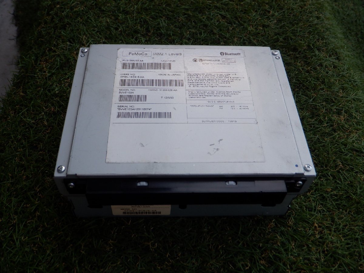 ボルボ純正 VOLVO DBA-FB4164T V60 1.6L 2012年 HDDナビ DVDユニット CF6N-18C815-KA m-22-9-449拍卖