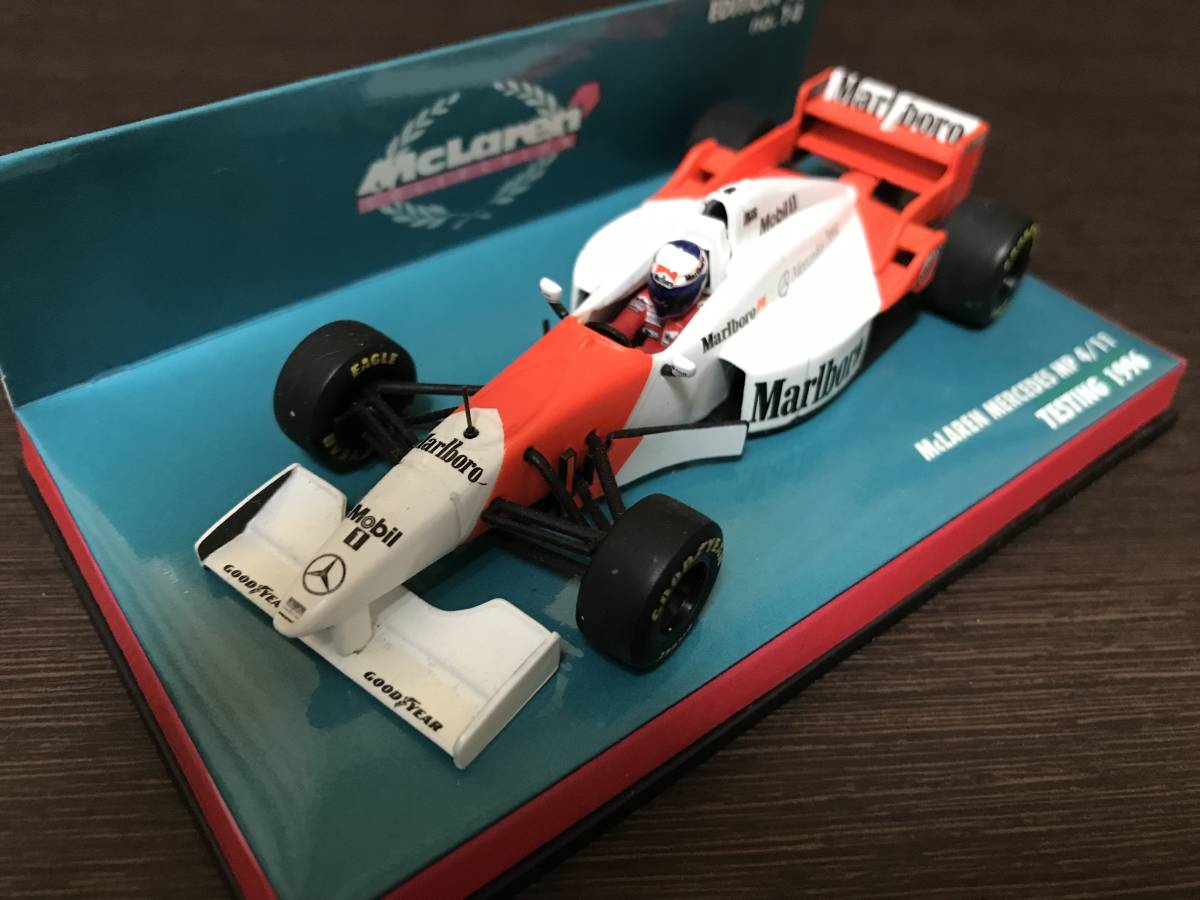 1/43 MINICHAMPS 【Marlboro】 マクラーレン・メルセデス MP4/11 A.プロスト シルバーストン・テスト 1996拍卖