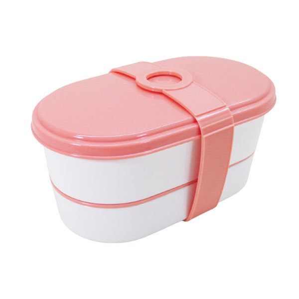 2段式弁当箱 お弁当箱2段 ランチパック コロ 株式会社 高敏x1個拍卖