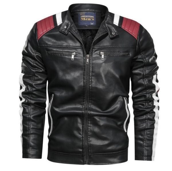 LHK2287★メンズレザージャケット ライダースジャケット バイクジャケット ジャンパー ブルゾン 皮革ジャケット 3色 L~6XL選択 拍卖