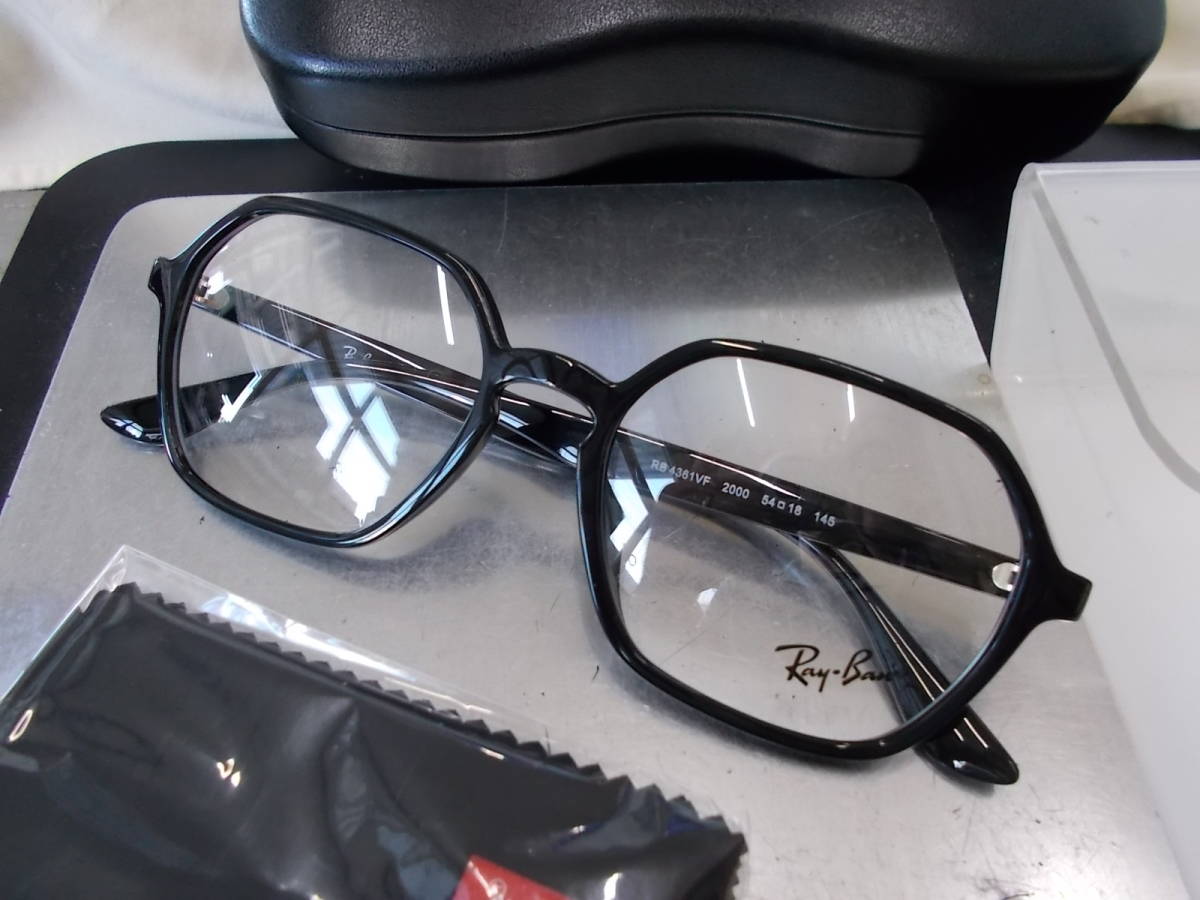 RayBan レイバン お洒落な 眼鏡フレーム RB4361VF-2000-54 拍卖