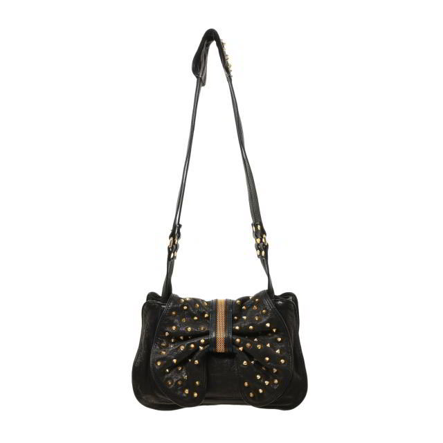 3.1 Phillip Lim スタッズ リボンデザイン レザー ショルダーバッグ - ブラック スリーワン フィリップリム KL4CSUKL70拍卖