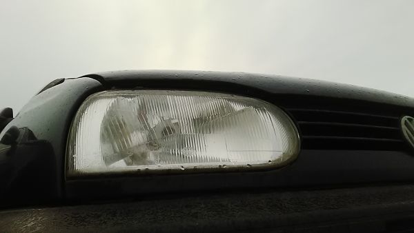 ■フォルクスワーゲン ゴルフ3 ヘッドライト 右 中古 14487600R 1H6941018 部品取あり ライト ランプ GLi CLi ハロゲン ライト光軸確認済■拍卖