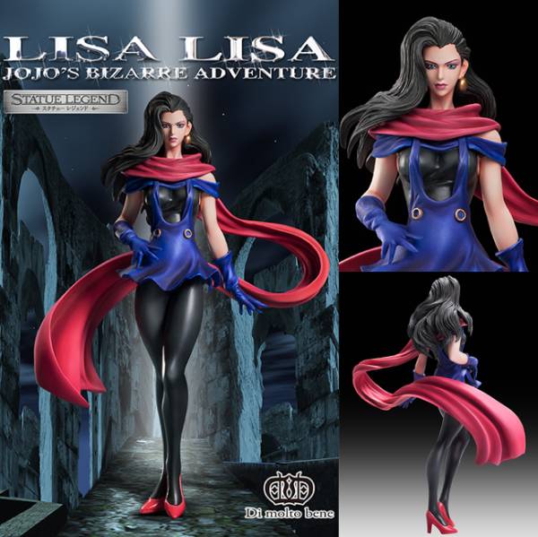 メディコス スタチューレジェンド 【ジョジョの奇妙な冒険 第二部 戦闘潮流】 リサリサ拍卖