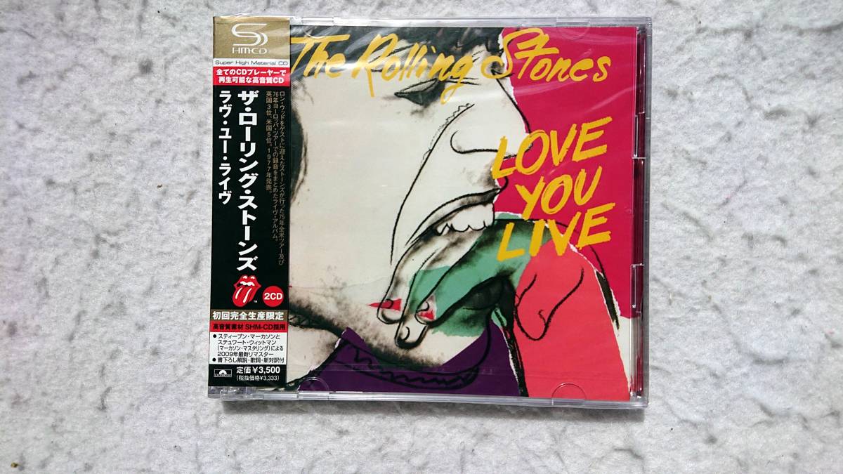ザ・ローリング・ストーンズ ラヴ・ユー・ライヴ 高音質 SHM-CD仕様 初回受注完全生産限定 拍卖