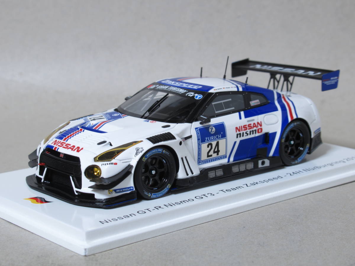 1/43 ニッサン GT-R ニスモ GT3 チームザクスピード #24 ニュルブルクリンク24時間 2016拍卖