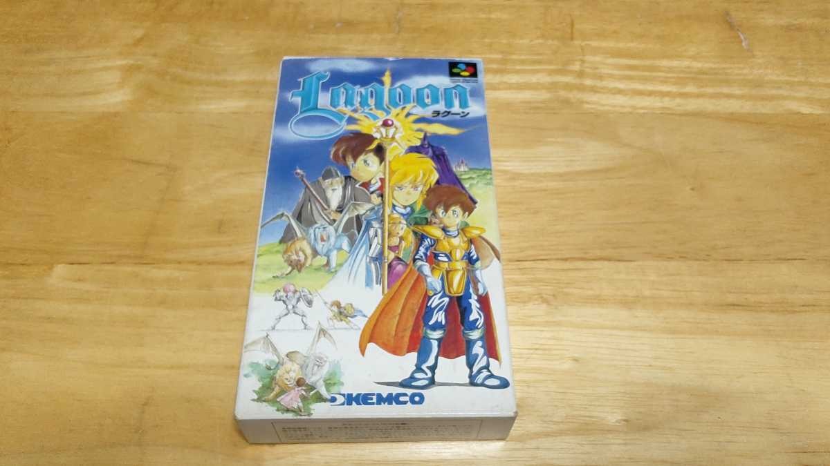 ★SFC「ラグーン(Lagoon)」箱・取説付き/KEMCO/スーパーファミコン/SUPER FAMICOM/ACTRPG/アクションRPG/レトロゲーム/ナセル/ソア★拍卖