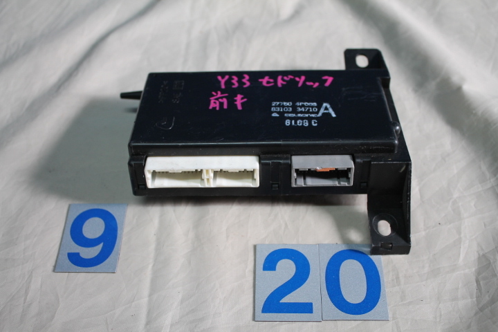 K-133-1 日産 Y33 セドリック A/C コントロールユニット 27760 4P003拍卖