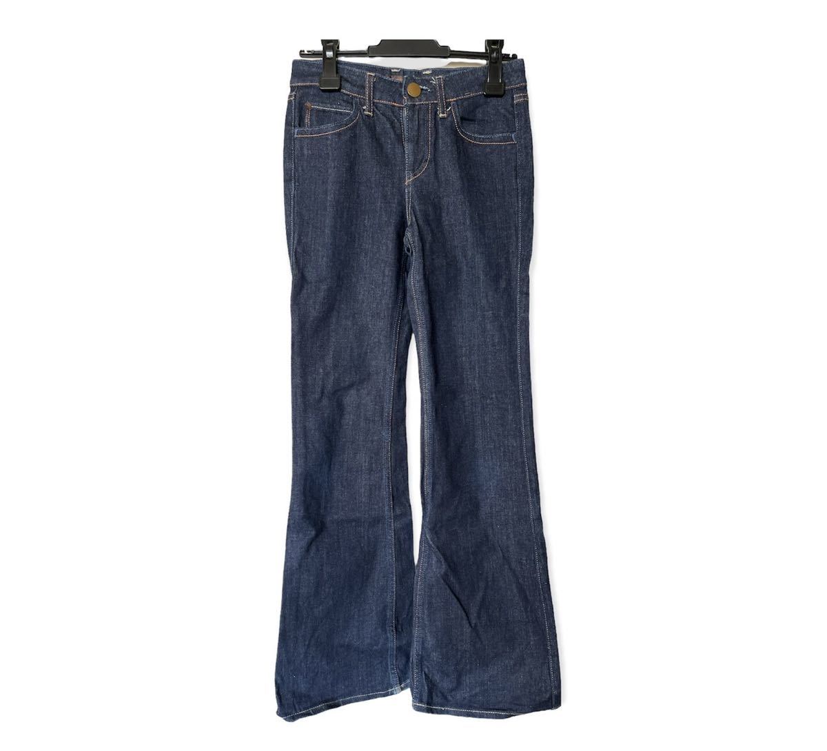 UNIQLO ユニクロ HIGH RISE Style up ブーツカット ジーンズ 56cm 訳あり拍卖