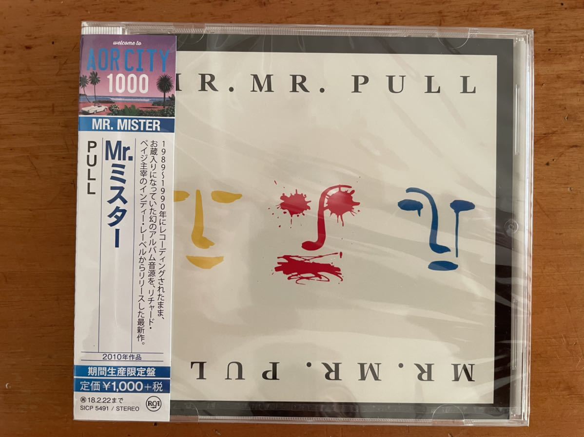 Mr.ミスター 「PULL」新品未開封 幻の4thアルバム ミスターミスター 限定盤拍卖