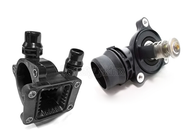 BMW E46 E81 E87 E88 E90 LCI サーモスタット (95℃) + サーモスタットハウジング 11517572859 11517500597 116i 316i 318i 316Ci 他 新品拍卖