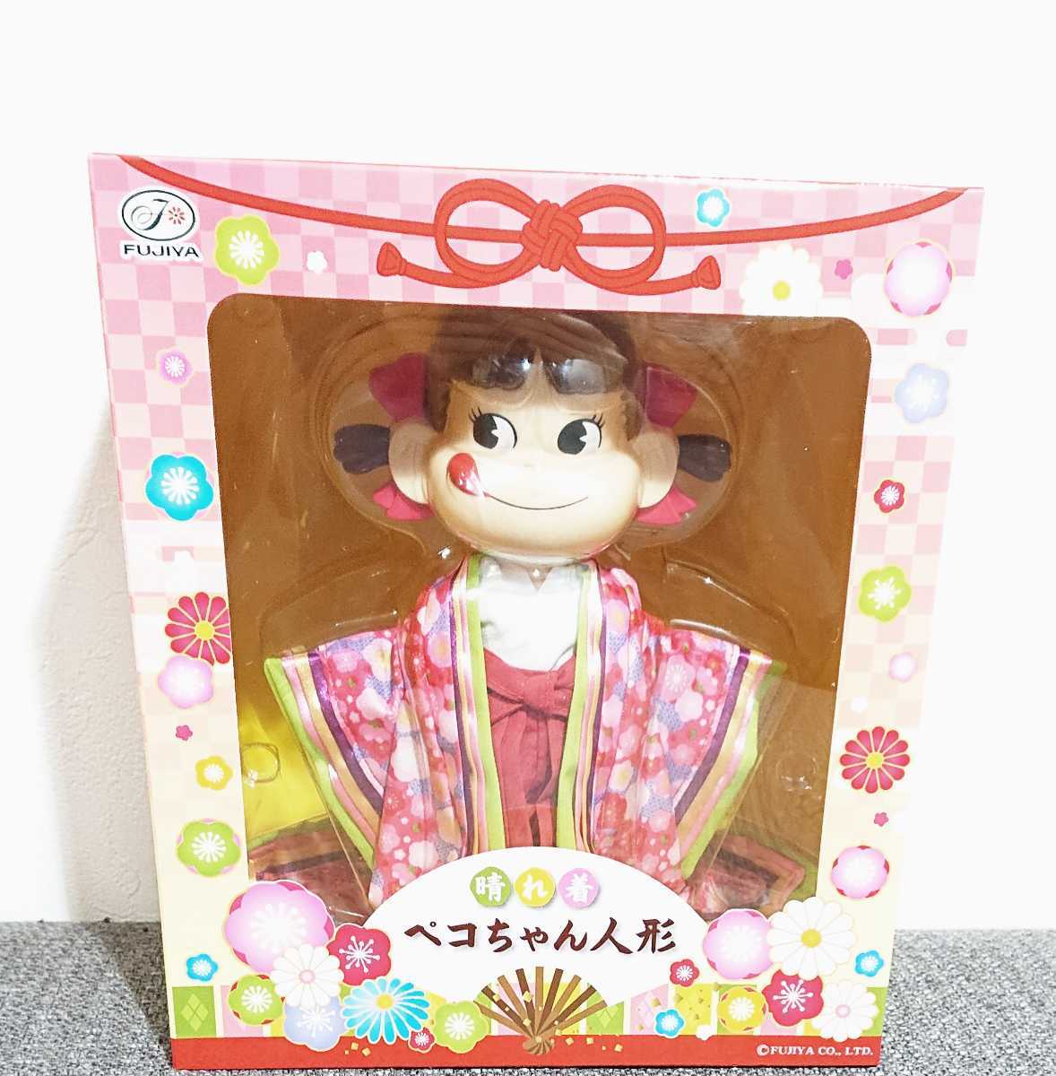 不二家 ペコちゃん 晴れ着 ペコちゃん人形 拍卖