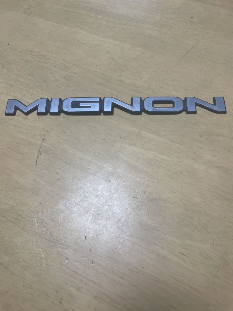 三菱 ふそう ファイター ミニオン ロゴ ステッカー エンブレム レア 中古 ジャンクFUSO MIGNON 大型 中型 当時物拍卖